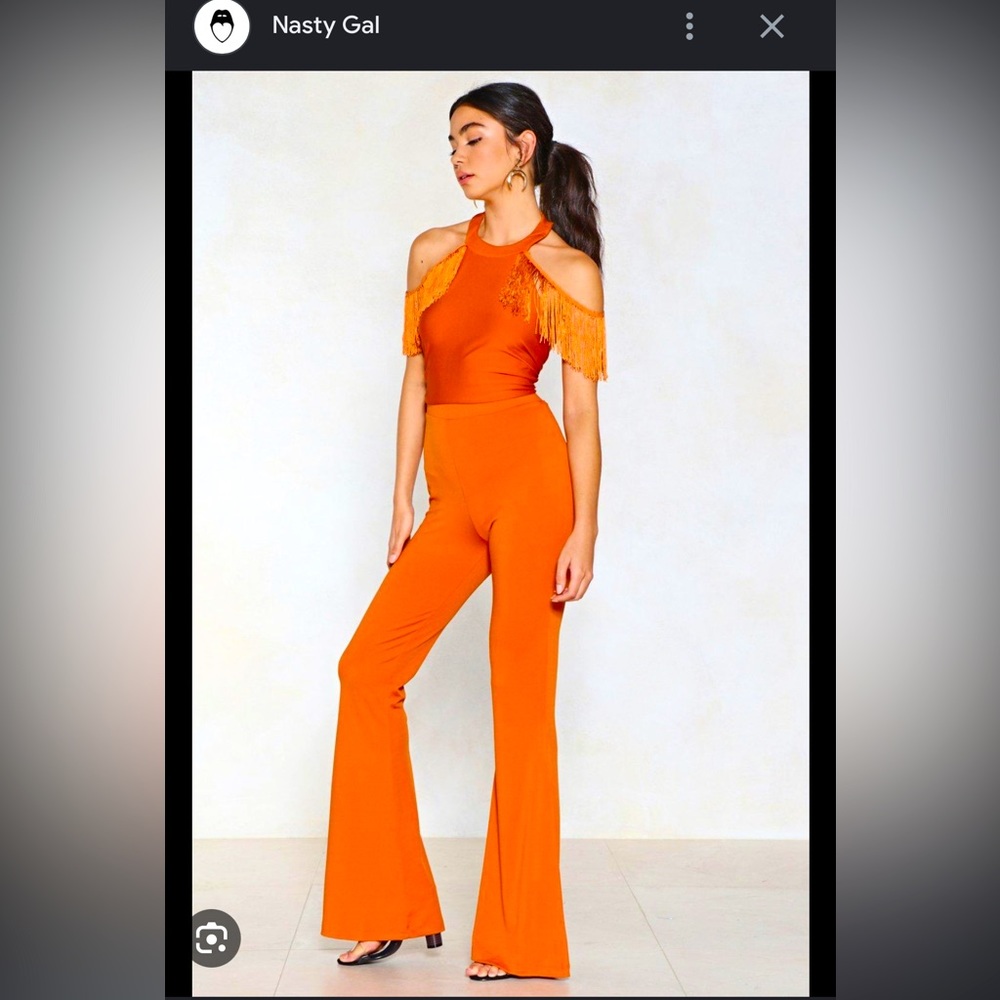 Nasty Gal Night Fever Fringe set